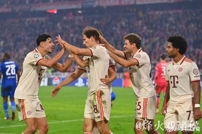 欧冠-凯恩四球奥利塞双响 拜仁9-2大胜萨格勒布迪纳摩 欧冠-凯恩四球奥利塞双响 拜仁9-2大胜萨格勒布迪纳摩